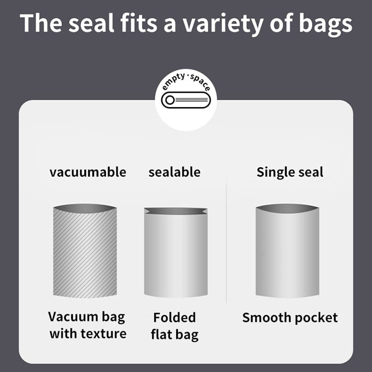 🥗 Keep Your Food Fresh ✨Mini Wireless Vacuum Sealer