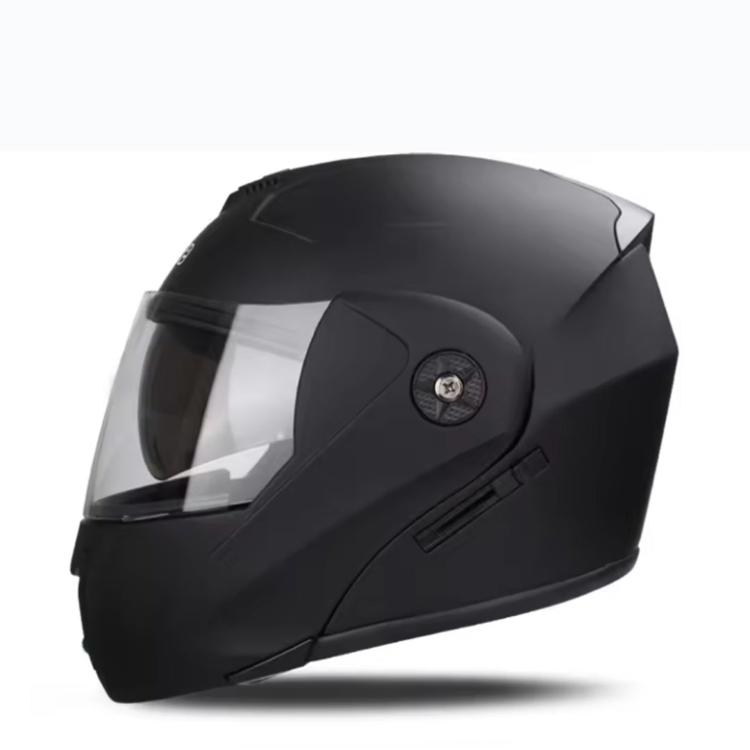 Motorcycle DOT Helmet Double Lens Cross Section Helmet