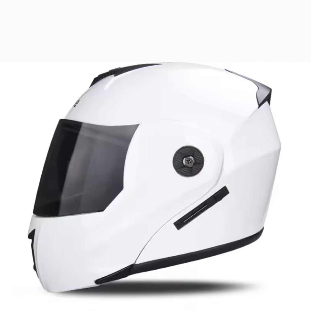 Motorcycle DOT Helmet Double Lens Cross Section Helmet