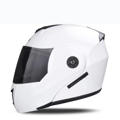 Motorcycle DOT Helmet Double Lens Cross Section Helmet