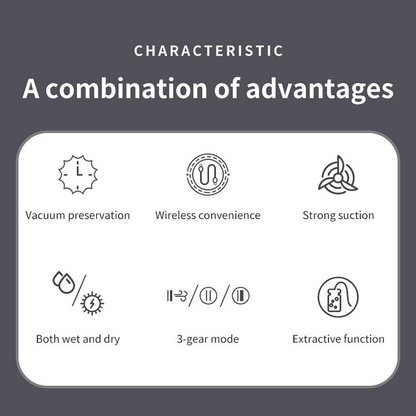 🥗 Keep Your Food Fresh ✨Mini Wireless Vacuum Sealer