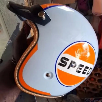 Shark Fury - Vintage Open Face Helmet - DOT & ECE Approved