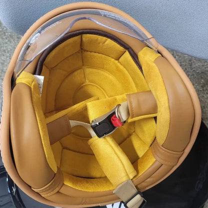 Shark Fury - Vintage Open Face Helmet - DOT & ECE Approved