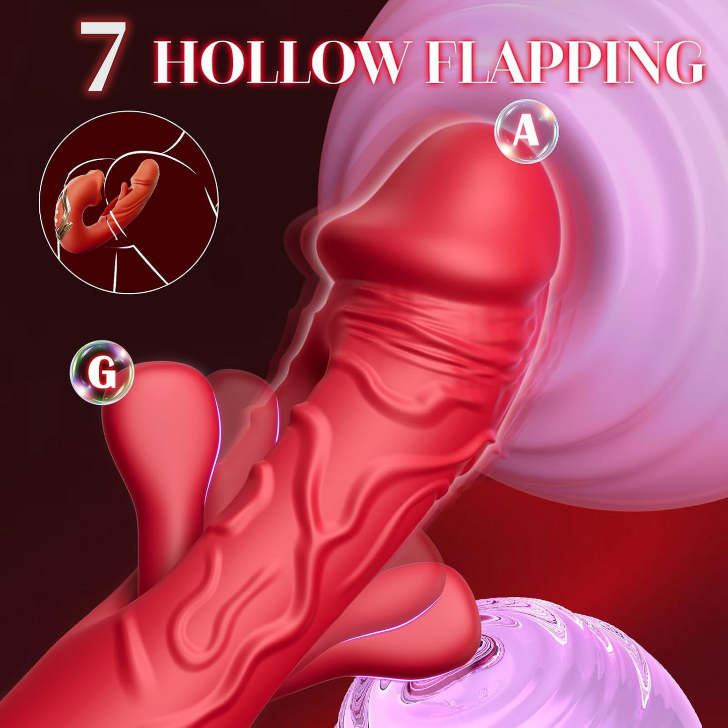 💥New on sale 💞  7-Vibration 5-Motion Therapeutic Massager