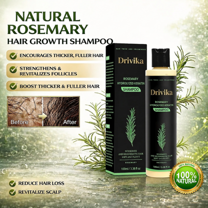 🔥LAST DAY 50% OFF - 🌿Drivika® Organic Rosemary Hair Growth Shampoo