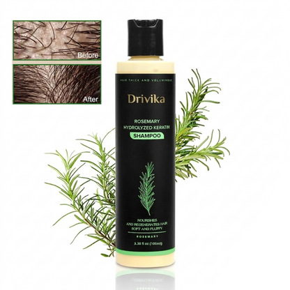 🔥LAST DAY 50% OFF - 🌿Drivika® Organic Rosemary Hair Growth Shampoo