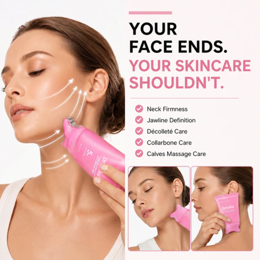 🔥LAST DAY 50% OFF - Drivika™ PDRN Collagen Gua Sha Neck Cream