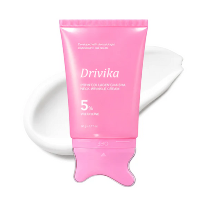 🔥LAST DAY 50% OFF - Drivika™ PDRN Collagen Gua Sha Neck Cream