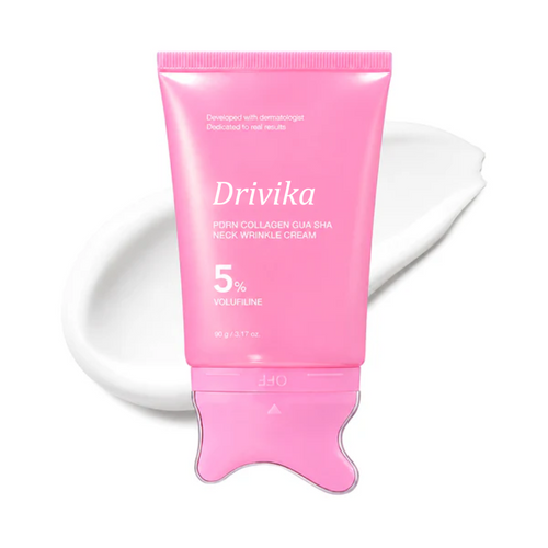 🔥LAST DAY 50% OFF - Drivika™ PDRN Collagen Gua Sha Neck Cream