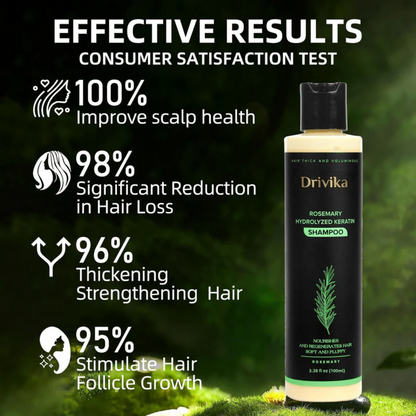 🔥LAST DAY 50% OFF - 🌿Drivika® Organic Rosemary Hair Growth Shampoo