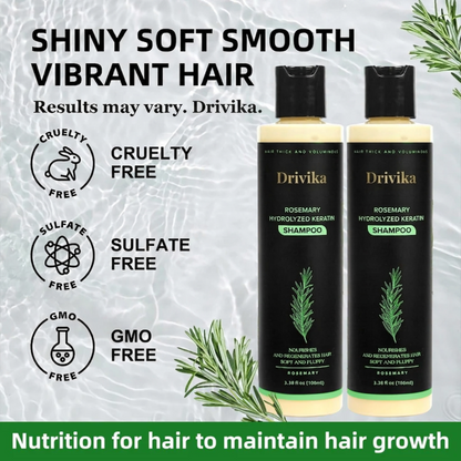 🔥LAST DAY 50% OFF - 🌿Drivika® Organic Rosemary Hair Growth Shampoo