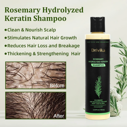 🔥LAST DAY 50% OFF - 🌿Drivika® Organic Rosemary Hair Growth Shampoo