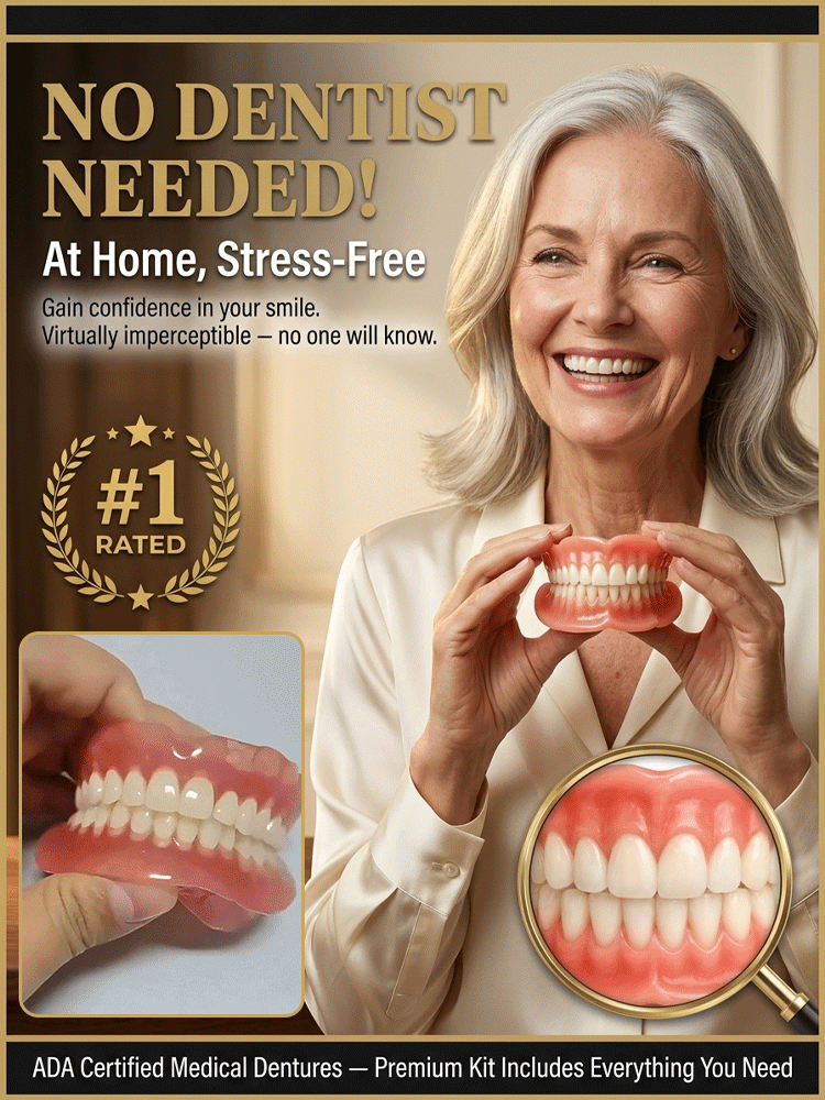 🌎Ends Today: 49% OFF!⏰ADA-certified complete dentures (USA)