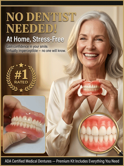 🌎Ends Today: 49% OFF!⏰ADA-certified complete dentures (USA)