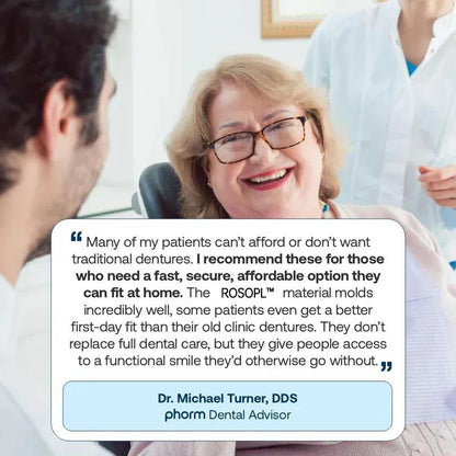 🌎DRIVIKA® Custom-Fit Dentures ⏰ ENDS TODAY • 70% OFF | Smile with Confidence