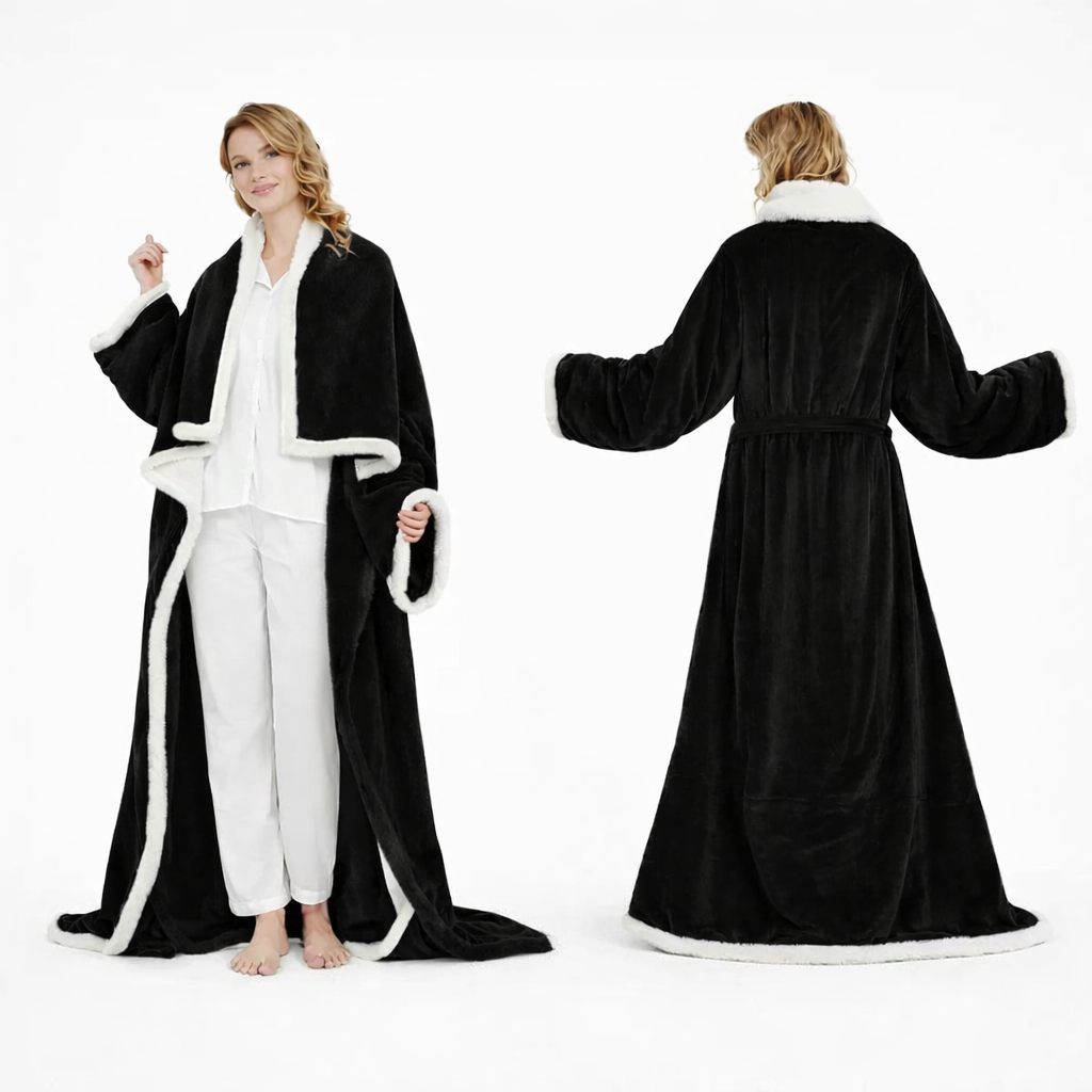 Wearable Heated Blanket Cape, Electric Heated Blanket Wrap for Cold Weather, Adjustable Warmth, Perfect for Home, Office & Winter