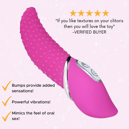 Curved-Tip Massager for External Stimulation