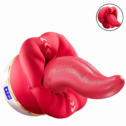 Rose-Style 5-in-1 Personal Massager with Wave Motion + Pulse Modes