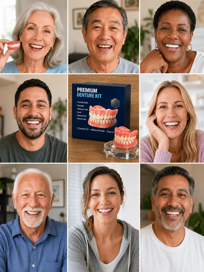 🌎Ends Today: 49% OFF!⏰ADA-certified complete dentures (USA)