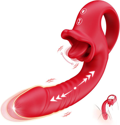 2-in-1 Rechargeable Personal Massager with Custom Modes
