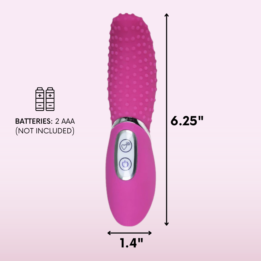 Curved-Tip Massager for External Stimulation