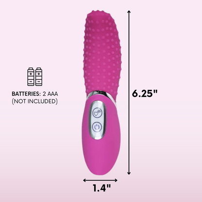Curved-Tip Massager for External Stimulation