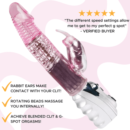 #1 Rotating Dual-Action Personal Massager