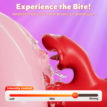 Dual-Action Curved-Tip Personal Massager with Triple-Pulse & External Kiss Sensation