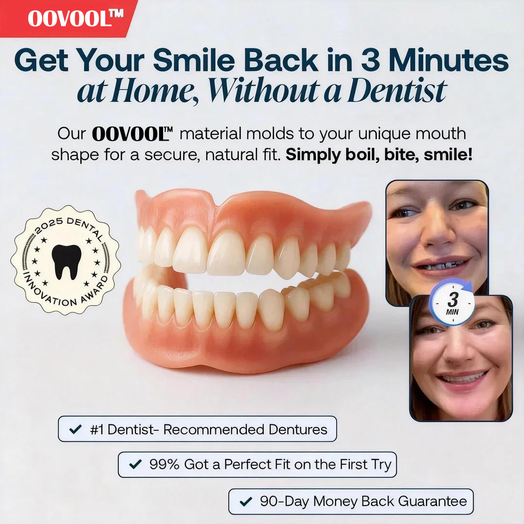 🌎DRIVIKA® Custom-Fit Dentures ⏰ ENDS TODAY • 70% OFF | Smile with Confidence