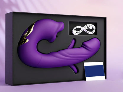 💥New on sale 2026 💞G-Spot Vibrator Female Sex Toy, featuring 7 slapping vibration modes and 5 licking/sucking modes.