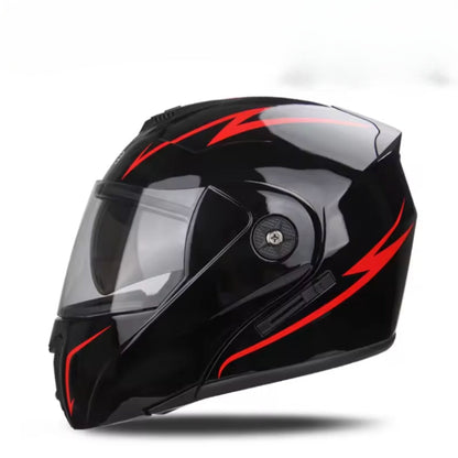 Motorcycle DOT Helmet Double Lens Cross Section Helmet