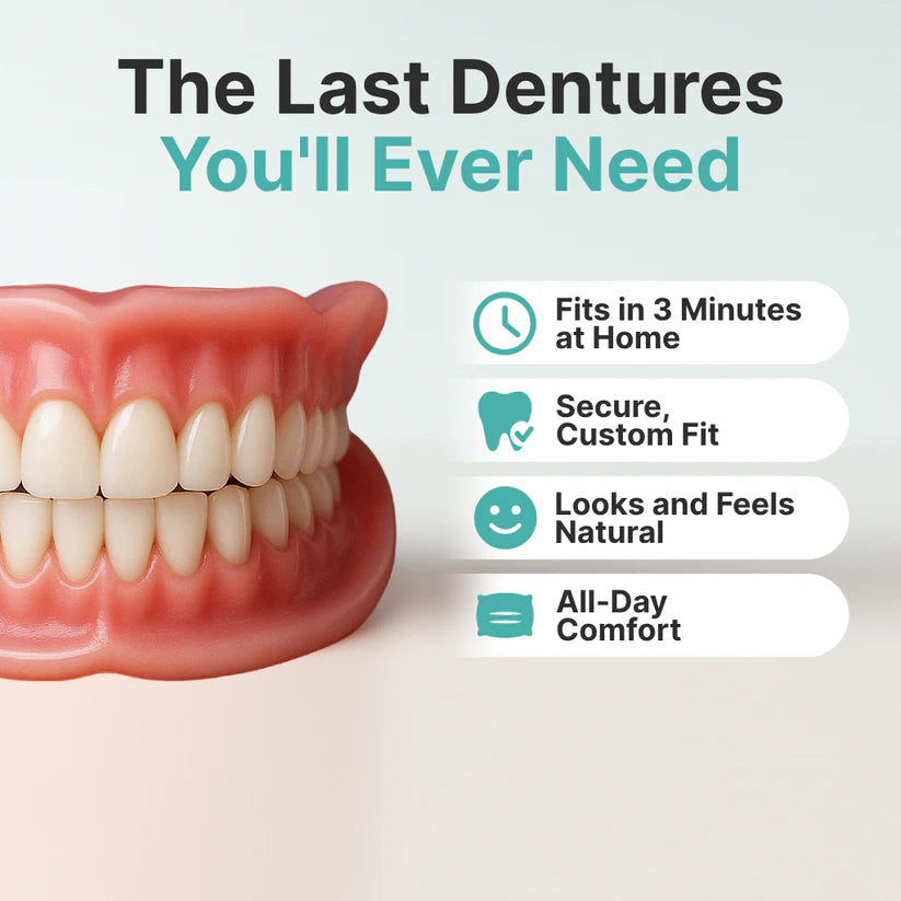 2026 NEW Upgraded 2.0🏆🌎Ends Today: 70% OFF! ⏰Drivika™ Medical Full Denture with Strong Suctiond🦷Obtain American Dental Association (ADA) Certification