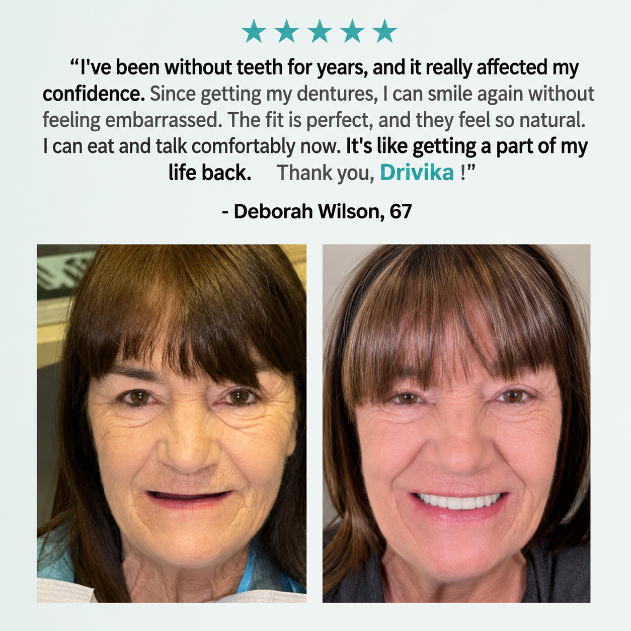 2026 NEW Upgraded 2.0🏆🌎Ends Today: 70% OFF! ⏰Drivika™ Medical Full Denture with Strong Suctiond🦷Obtain American Dental Association (ADA) Certification
