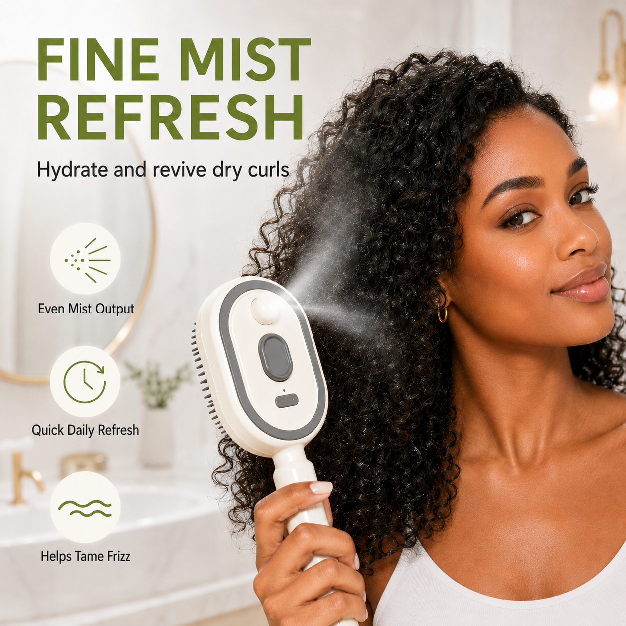 💫Save 50% on steam-powered hair straighteners – Easily achieve salon-quality hair results