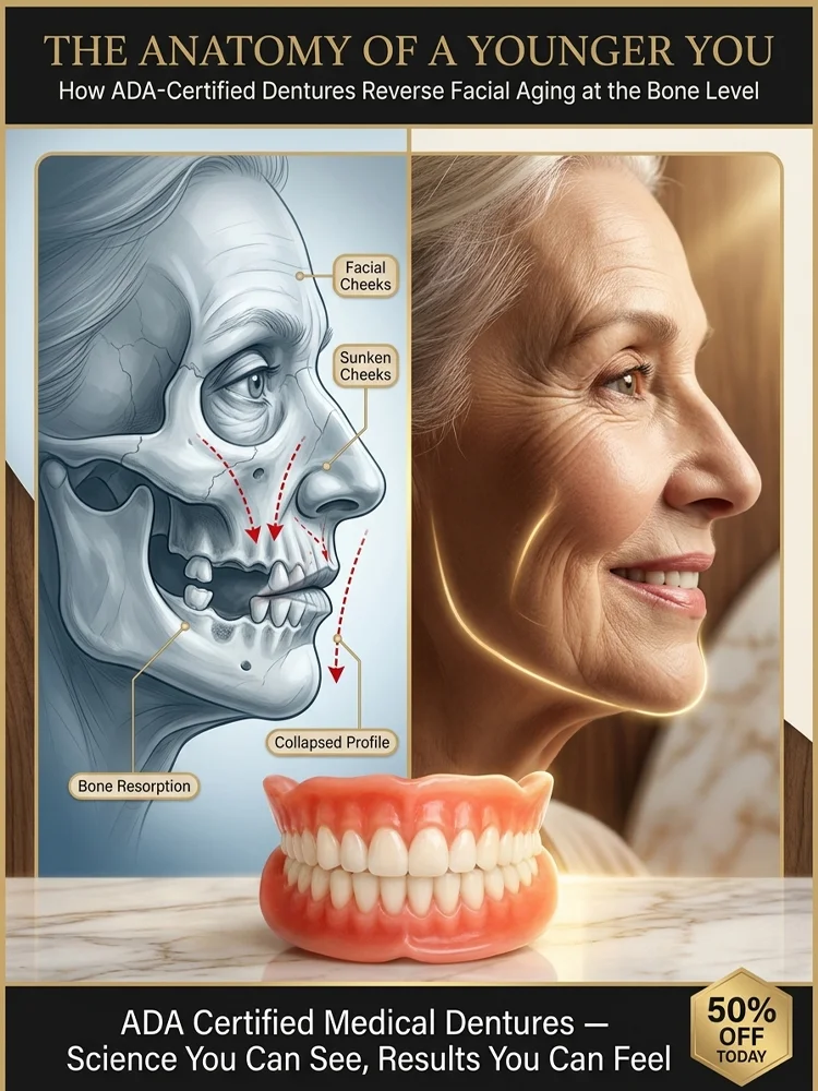 🌎Ends Today: 49% OFF!⏰ADA-certified complete dentures (USA)