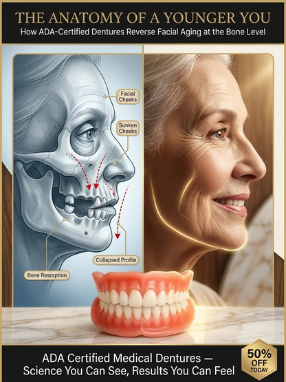 🌎Ends Today: 49% OFF!⏰ADA-certified complete dentures (USA)