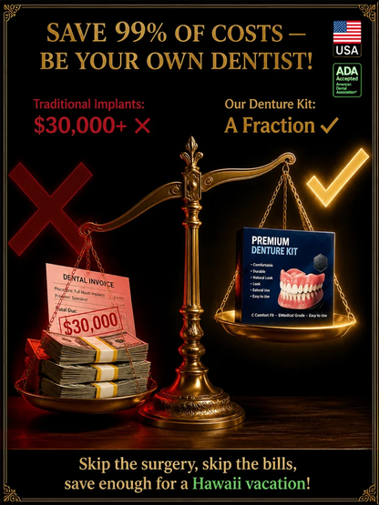 🌎Ends Today: 49% OFF!⏰ADA-certified complete dentures (USA)