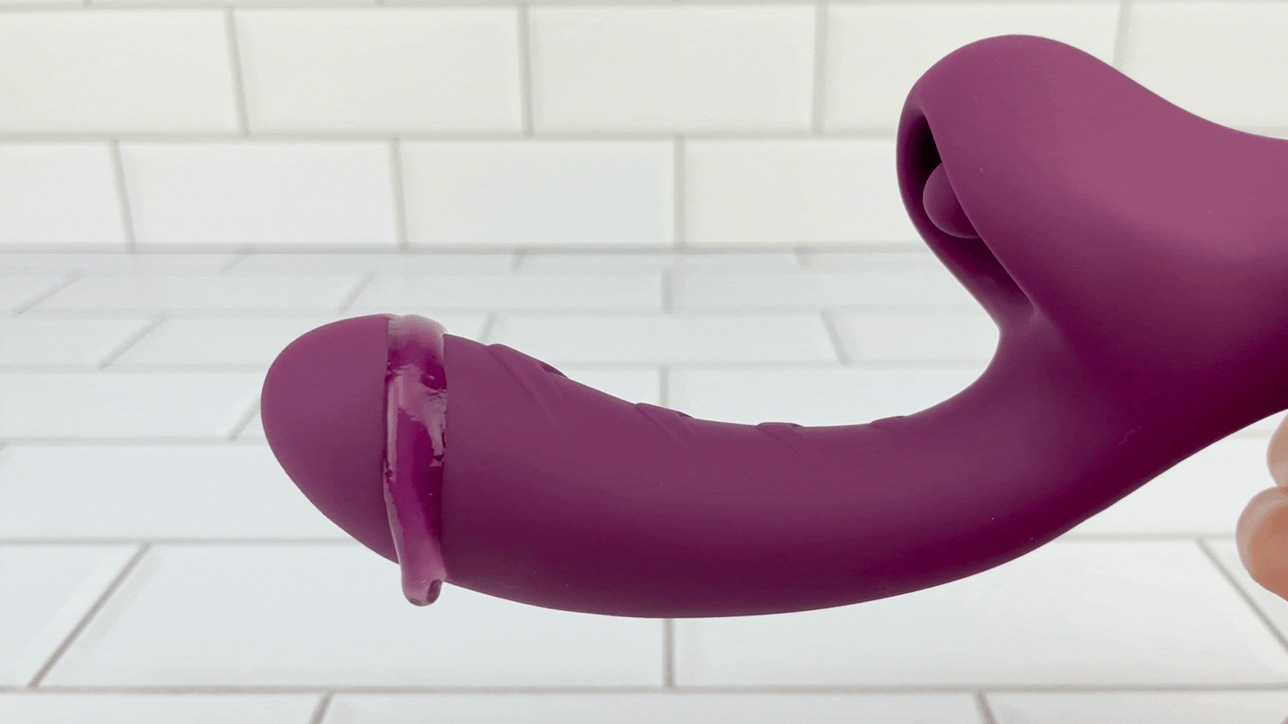Curved Dual-Action Massager – A Unique Design for Next-Level External Sensation