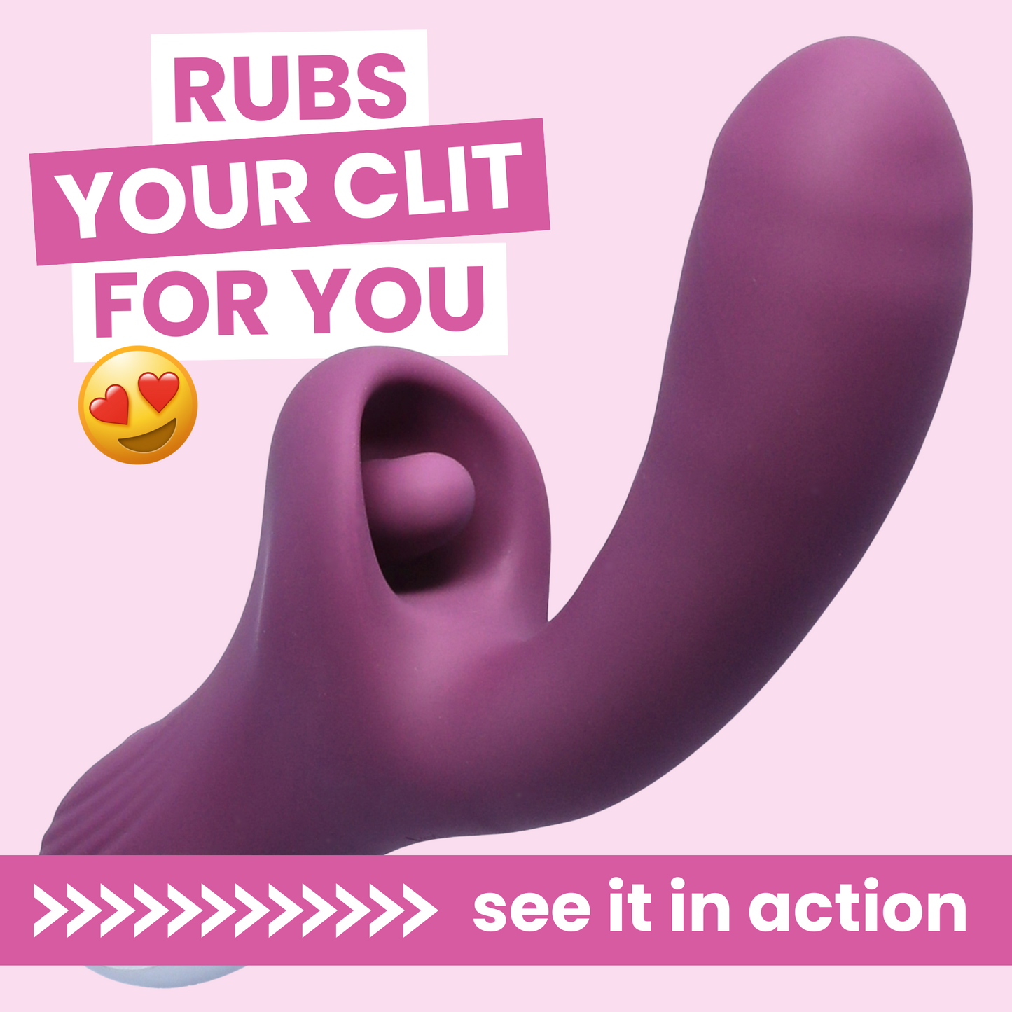 Curved Dual-Action Massager – A Unique Design for Next-Level External Sensation