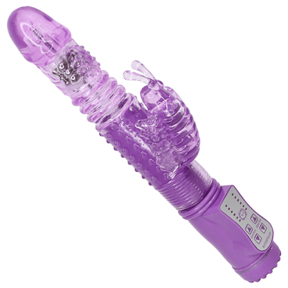Thrusting Rotating Dual-Action Butterfly Massager