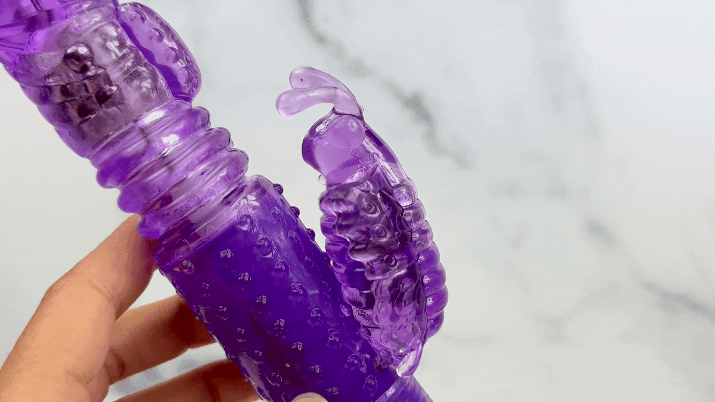 Thrusting Rotating Dual-Action Butterfly Massager