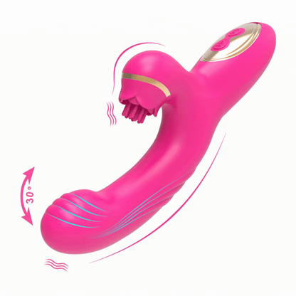Fingertip-Style Dual-Action Massager — Experience Blended Pleasure with Pulsating External Stimulation & Targeted Internal Massage!