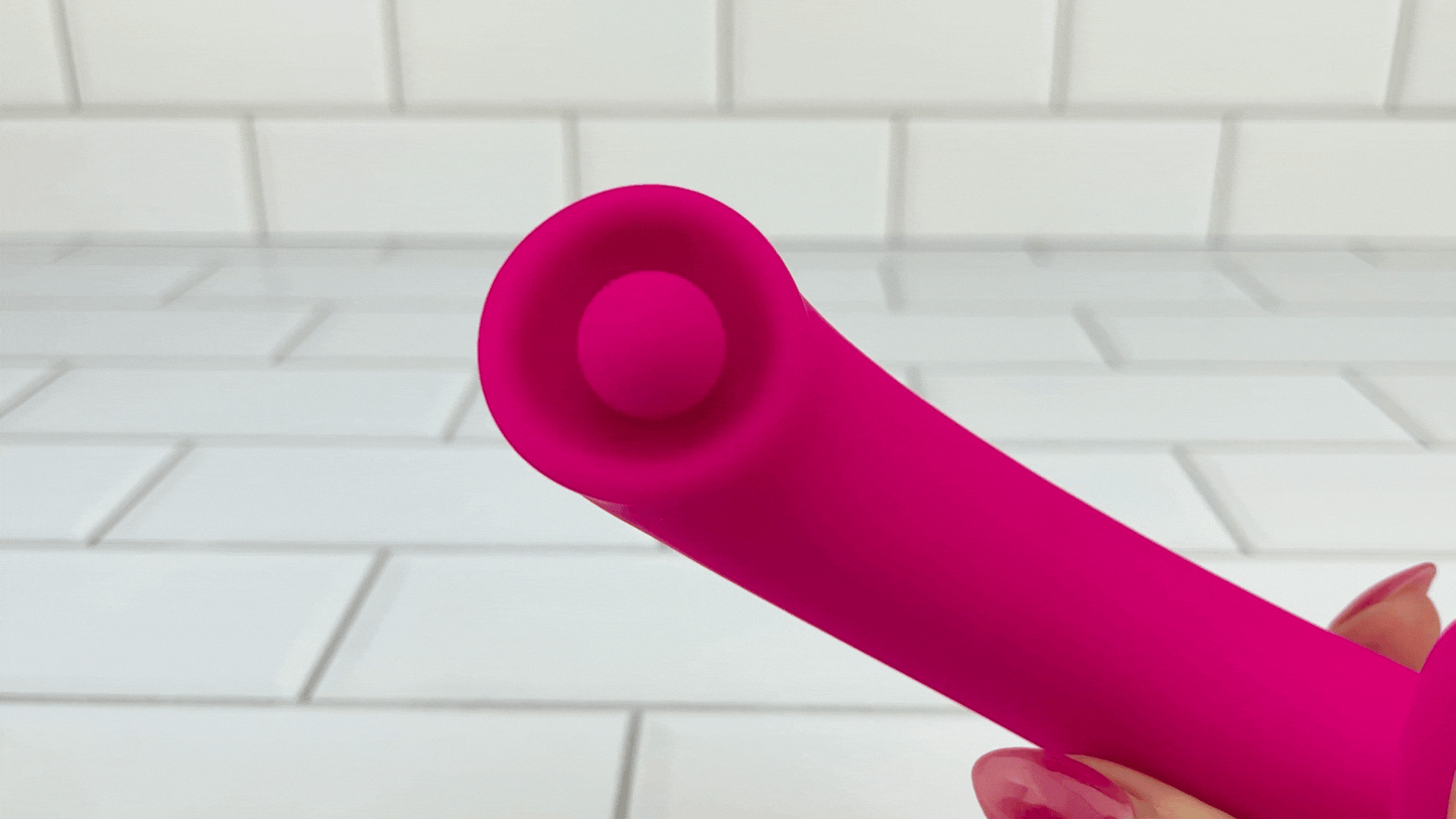 Rotating Pinpoint Internal & Air Pulse Dual-Action Vibe — Targeted, Tight Circles for Elevated Pleasure!