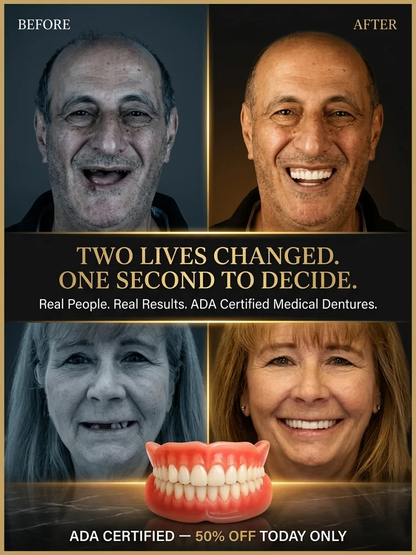 🌎Ends Today: 49% OFF!⏰ADA-certified complete dentures (USA)