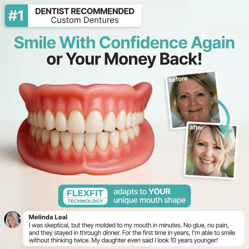 2026 NEW Upgraded 2.0🏆🌎Ends Today: 70% OFF! ⏰Drivika™ Medical Full Denture with Strong Suctiond🦷Obtain American Dental Association (ADA) Certification