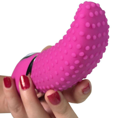 Curved-Tip Massager for External Stimulation