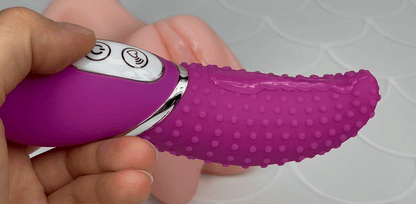 Curved-Tip Massager for External Stimulation