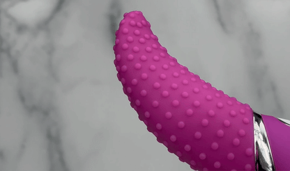 Curved-Tip Massager for External Stimulation