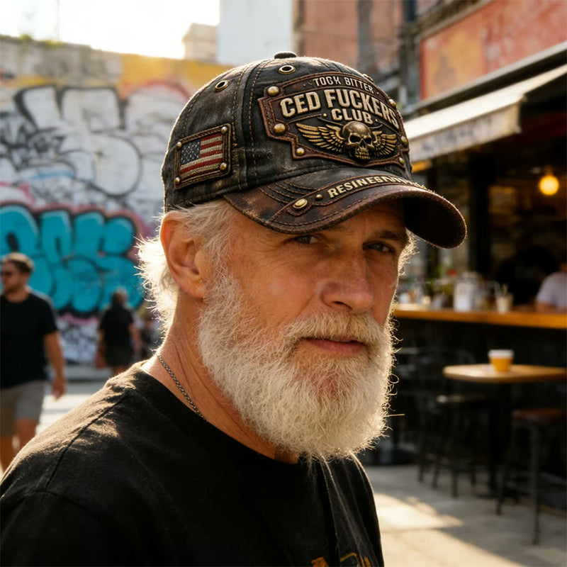 ⏳Limited-time 50% off⏰Old Fuckers Club Vintage Embroidered Cap🧢